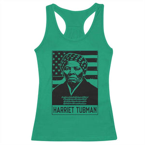 Harriet Tubman Quote Racerback Tank Top Black History Month TS14 Irish Green Print Your Wear
