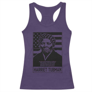 Harriet Tubman Quote Racerback Tank Top Black History Month TS14 Purple Print Your Wear