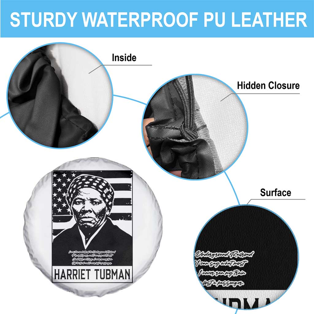 Harriet Tubman Quote Spare Tire Cover Black History Month TS14 Print Your Wear
