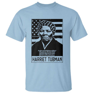 Harriet Tubman Quote T Shirt Black History Month TS14 Light Blue Print Your Wear