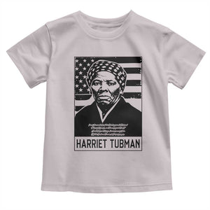 Harriet Tubman Quote Toddler T Shirt Black History Month TS14 Ice Gray Print Your Wear