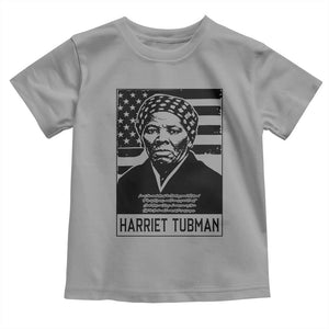 Harriet Tubman Quote Toddler T Shirt Black History Month TS14 Sport Gray Print Your Wear