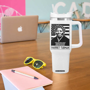 Harriet Tubman Quote Tumbler With Handle Black History Month TS14 Print Your Wear