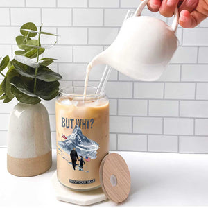 But Why Penguin Glass Can Head Towards The Mountains Penguin Meme TS14 Print Your Wear