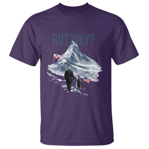 But Why Penguin T Shirt Head Towards The Mountains Penguin Meme TS14 Purple Print Your Wear