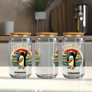 But Why Penguin Glass Can Nihilist Penguin Mountain Hiking TS14 Print Your Wear