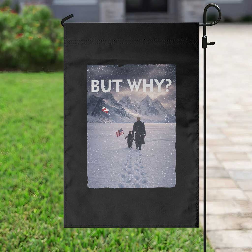 But Why Penguin Garden Flag Trump Nihilist Penguin Political Meme Minimal TS14 Print Your Wear