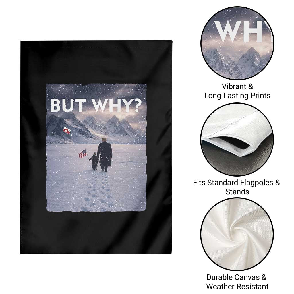 But Why Penguin Garden Flag Trump Nihilist Penguin Political Meme Minimal TS14 Print Your Wear