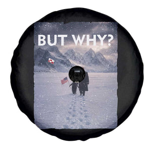 But Why Penguin Spare Tire Cover Trump Nihilist Penguin Political Meme Minimal TS14 Print Your Wear