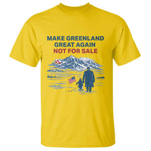 Greenland Is Not for Sale T Shirt Funny Nihilist Penguin Greenland Political Meme FDT TS14 Daisy Print Your Wear