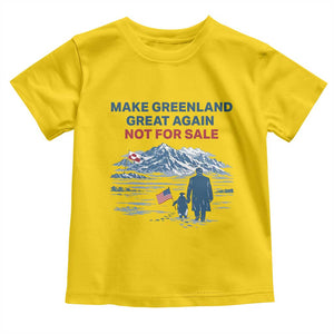 Greenland Is Not for Sale Toddler T Shirt Funny Nihilist Penguin Greenland Political Meme FDT TS14 Daisy Print Your Wear