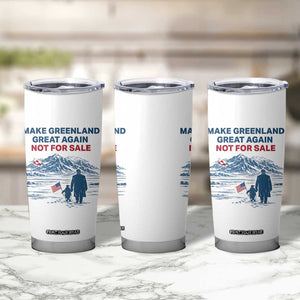 Greenland Is Not for Sale Tumbler Cup Funny Nihilist Penguin Greenland Political Meme FDT TS14 Print Your Wear