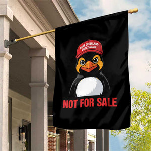 Greenland Is Not for Sale Garden Flag Funny Nihilist Penguin FDT Political Meme TS14 Print Your Wear