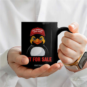 Greenland Is Not for Sale Coffee Mug Funny Nihilist Penguin FDT Political Meme TS14 Print Your Wear