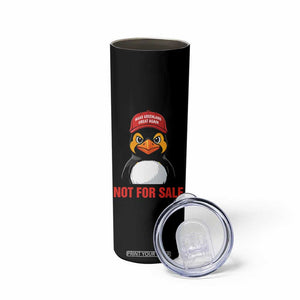 Greenland Is Not for Sale Skinny Tumbler Funny Nihilist Penguin FDT Political Meme TS14 Print Your Wear