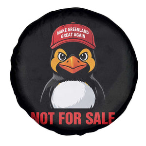 Greenland Is Not for Sale Spare Tire Cover Funny Nihilist Penguin FDT Political Meme TS14 Print Your Wear