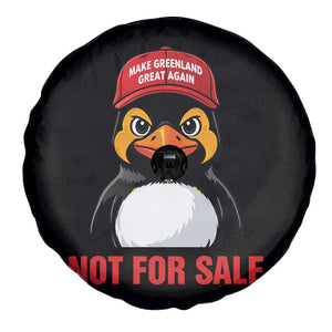 Greenland Is Not for Sale Spare Tire Cover Funny Nihilist Penguin FDT Political Meme TS14 Print Your Wear