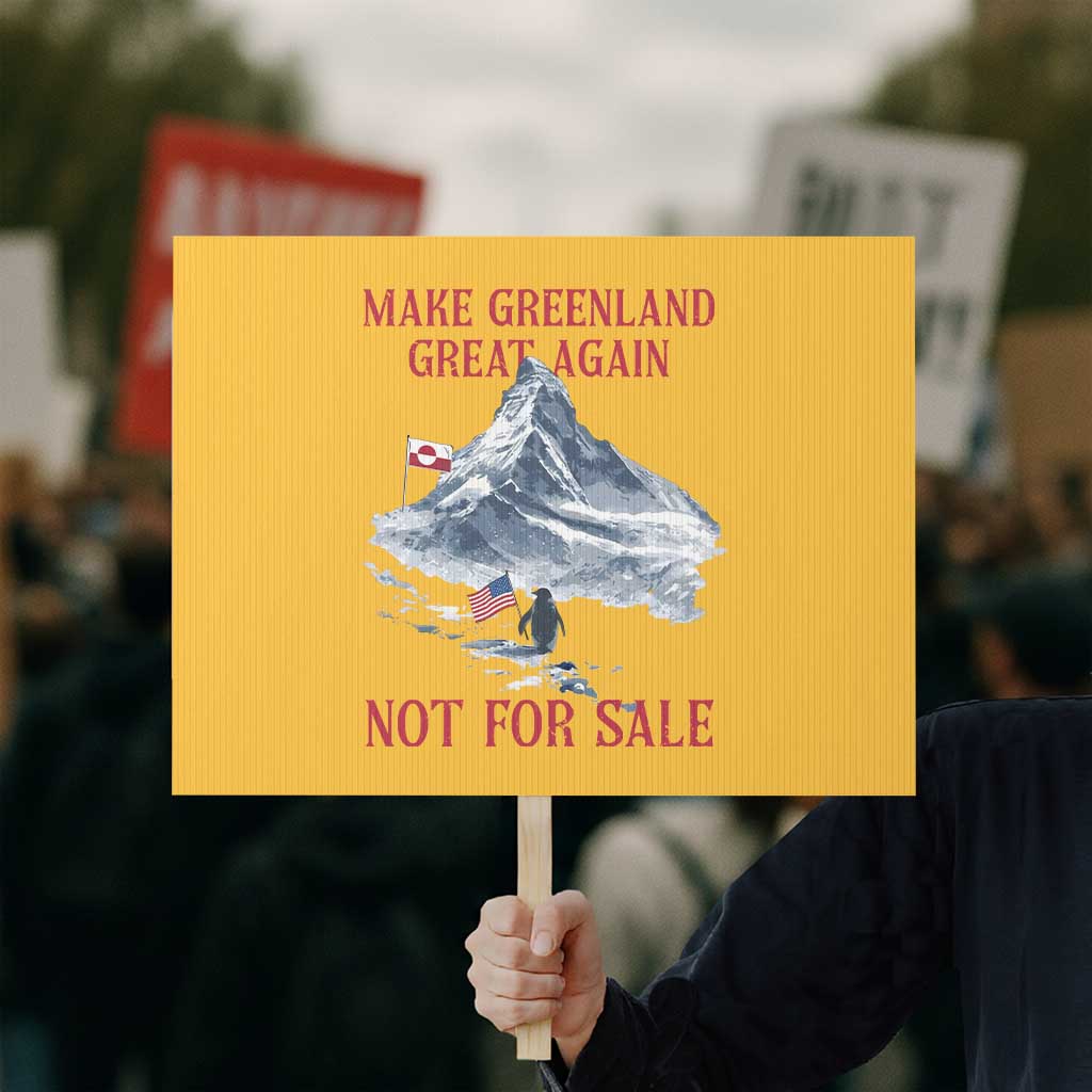 But Why Penguin Protest Sign Trump Nihilist Penguin Minimal Political Meme TS14 Horizontal 18