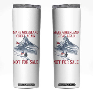 But Why Penguin Skinny Tumbler Trump Nihilist Penguin Minimal Political Meme TS14 White Print Your Wear