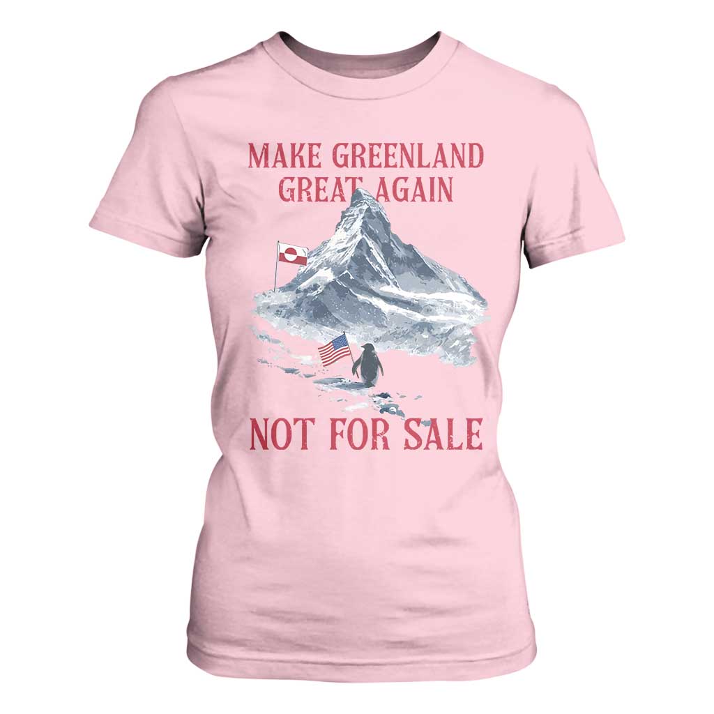 But Why Penguin T Shirt For Women Trump Nihilist Penguin Minimal Political Meme TS14 Light Pink Print Your Wear
