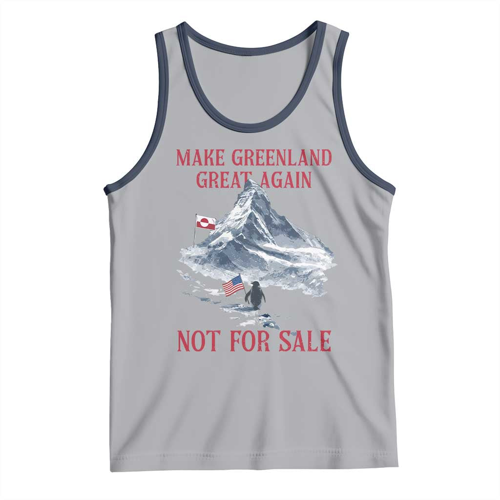 But Why Penguin Tank Top Trump Nihilist Penguin Minimal Political Meme TS14 Athletic Heather Navy Print Your Wear