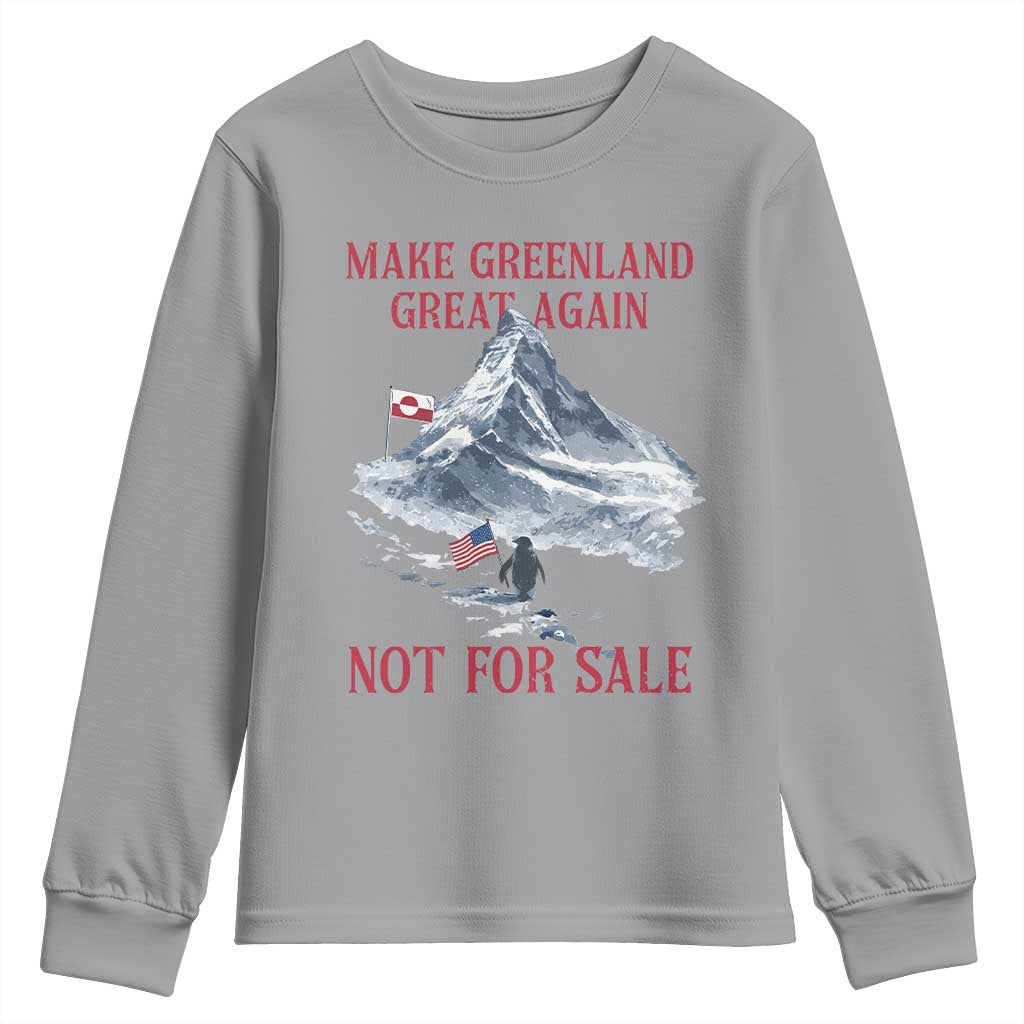But Why Penguin Youth Sweatshirt Trump Nihilist Penguin Minimal Political Meme TS14 Sport Gray Print Your Wear