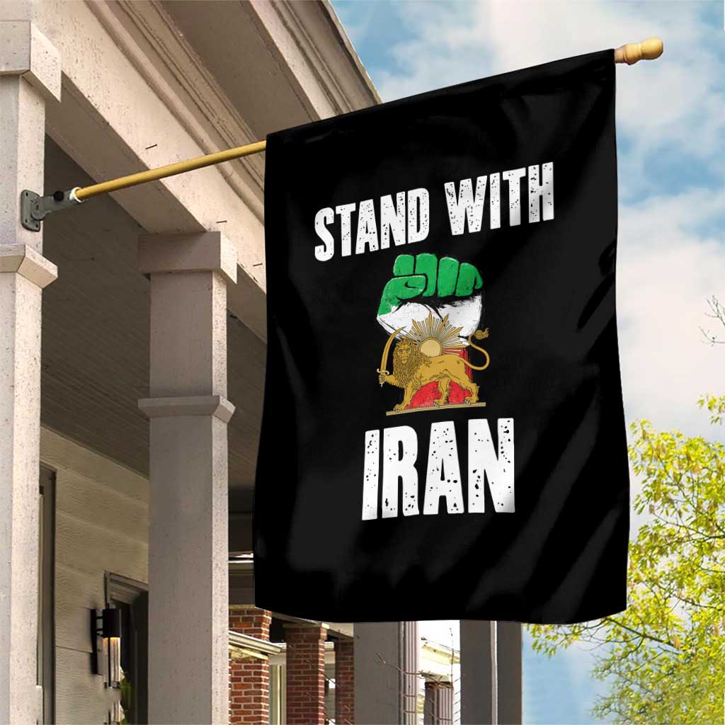 Free Iran Support Iranian MIGA Garden Flag Stand With Iran TS14 Print Your Wear