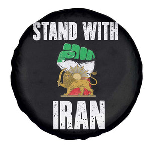 Free Iran Support Iranian MIGA Spare Tire Cover Stand With Iran TS14 Print Your Wear