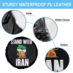 Free Iran Support Iranian MIGA Spare Tire Cover Stand With Iran TS14 Print Your Wear