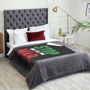 Free Iran Support Iranian MIGA Throw Blanket Stop The War TS14 Print Your Wear