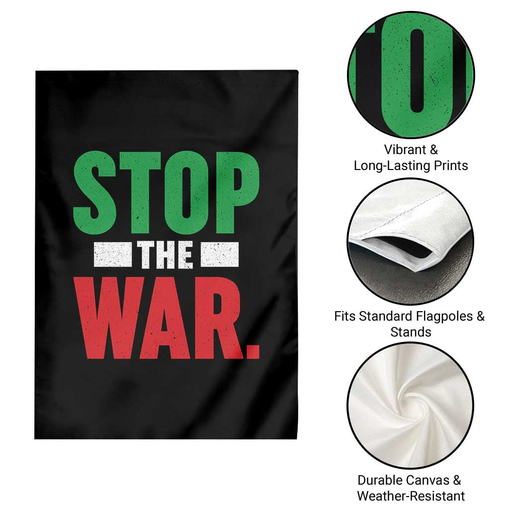 Free Iran Support Iranian MIGA Garden Flag Stop The War TS14 Print Your Wear