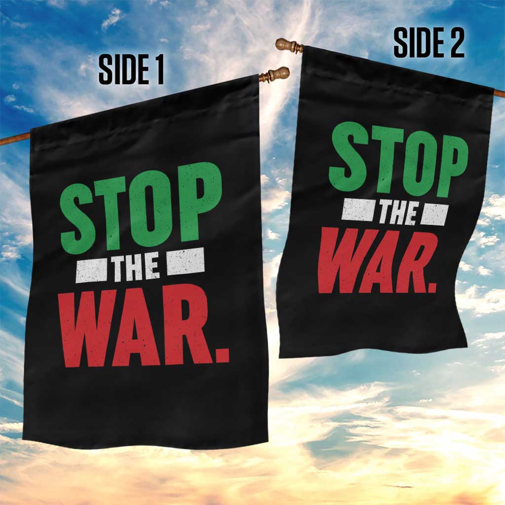 Free Iran Support Iranian MIGA Garden Flag Stop The War TS14 Print Your Wear
