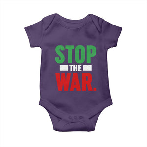 Free Iran Support Iranian MIGA Baby Onesie Stop The War TS14 Purple Print Your Wear