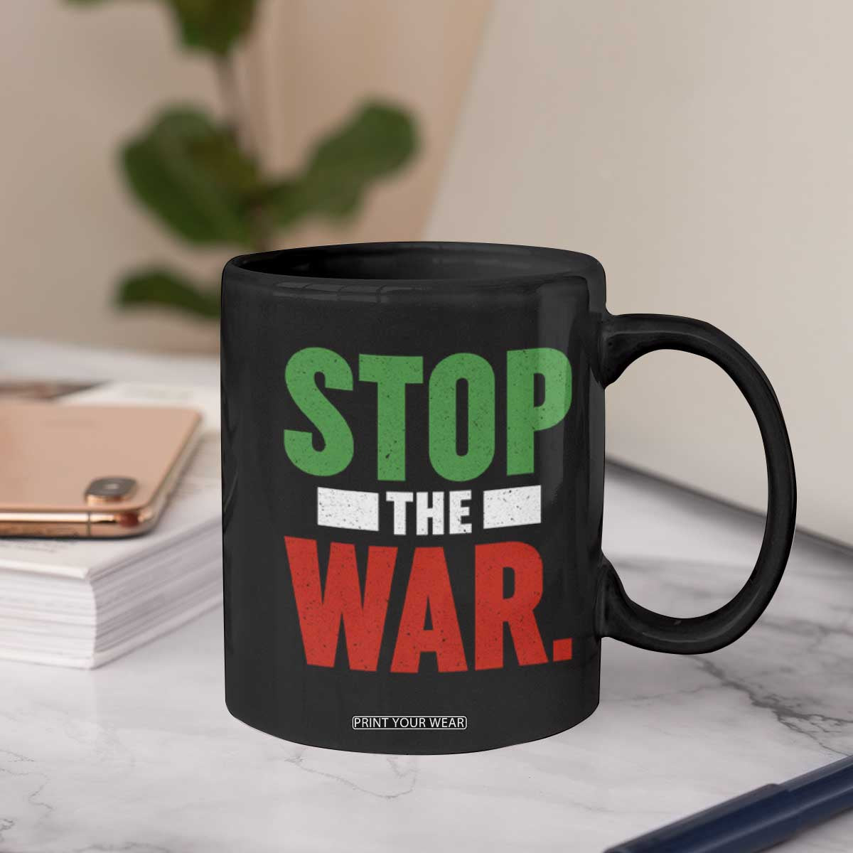 Free Iran Support Iranian MIGA Coffee Mug Stop The War TS14 Print Your Wear