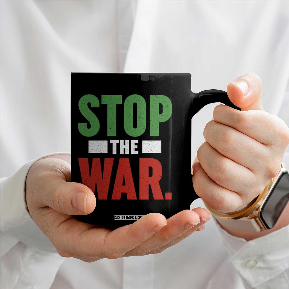 Free Iran Support Iranian MIGA Coffee Mug Stop The War TS14 Print Your Wear