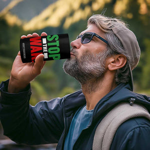 Free Iran Support Iranian MIGA 4 in 1 Can Cooler Tumbler Stop The War TS14 Print Your Wear