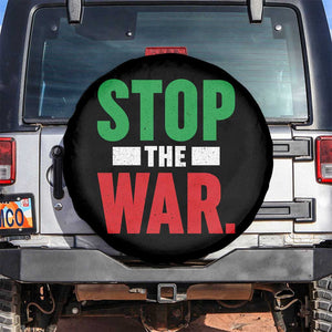 Free Iran Support Iranian MIGA Spare Tire Cover Stop The War TS14 No hole Black Print Your Wear