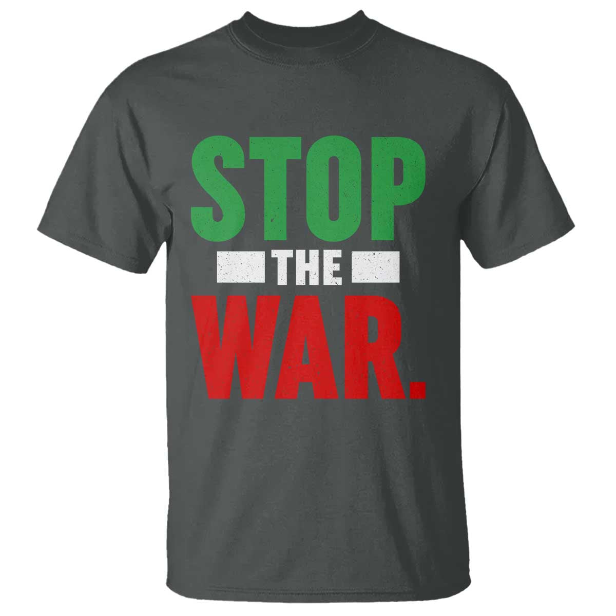 Free Iran Support Iranian MIGA T Shirt Stop The War TS14 Dark Heather Print Your Wear