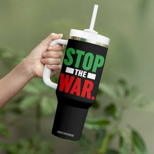 Free Iran Support Iranian MIGA Tumbler With Handle Stop The War TS14 Print Your Wear