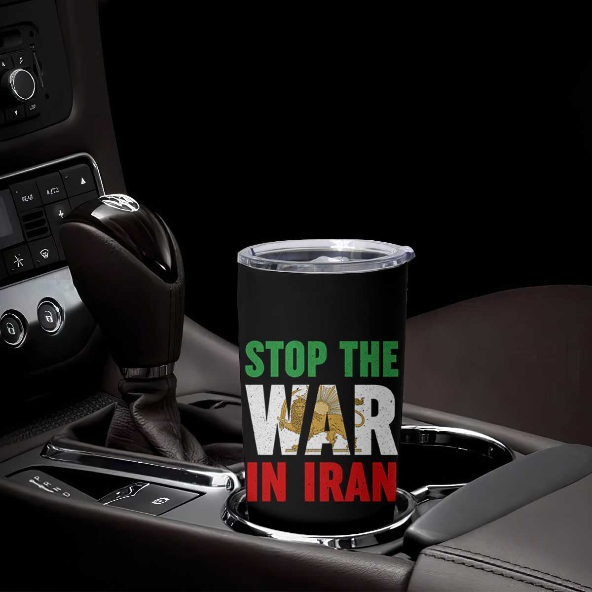 Free Iran Support Iranian MIGA Tumbler Cup Stop The War In Iran TS14 Print Your Wear