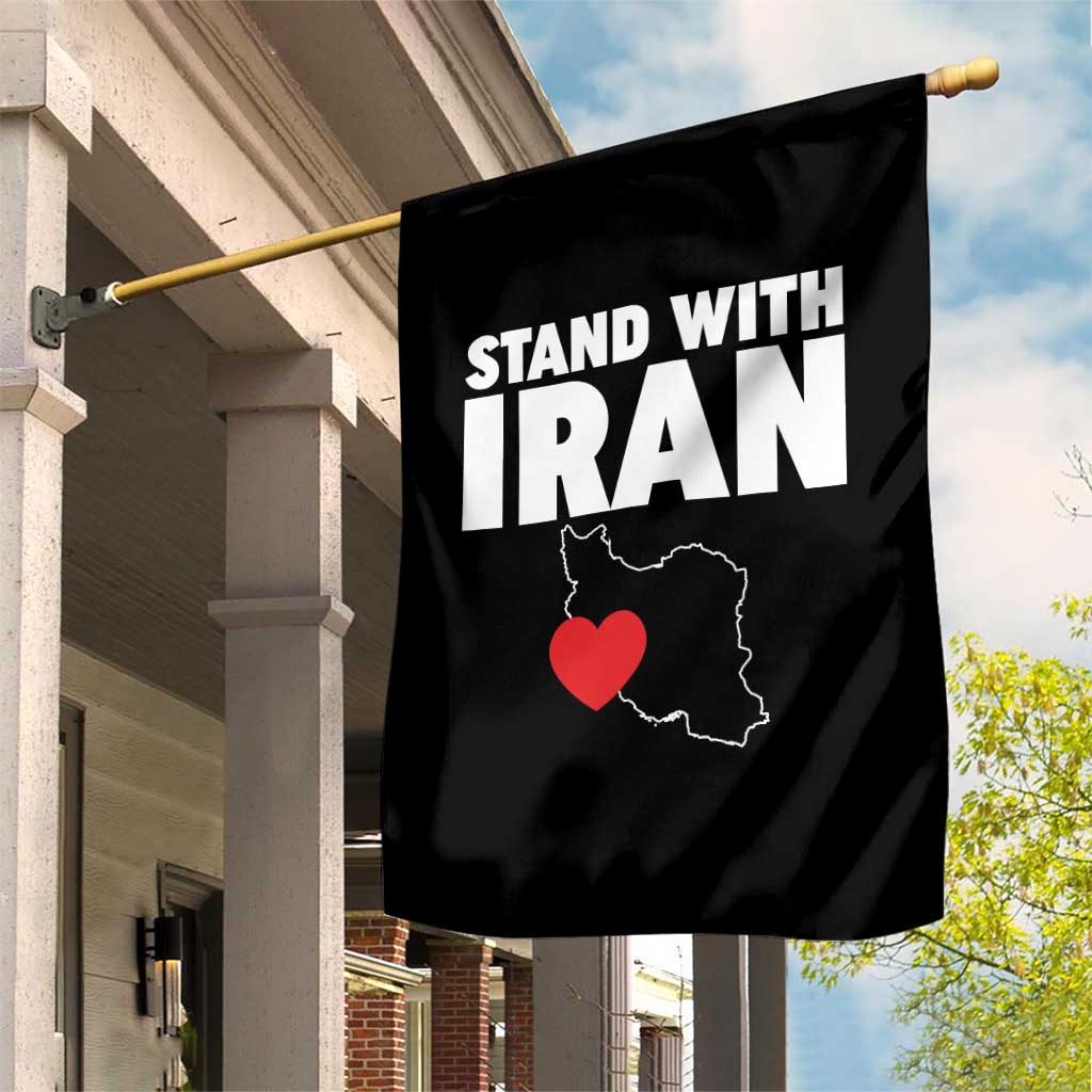 Free Iran Support Iranian MIGA Garden Flag TS14 Print Your Wear