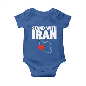 Free Iran Support Iranian MIGA Baby Onesie TS14 Royal Blue Print Your Wear