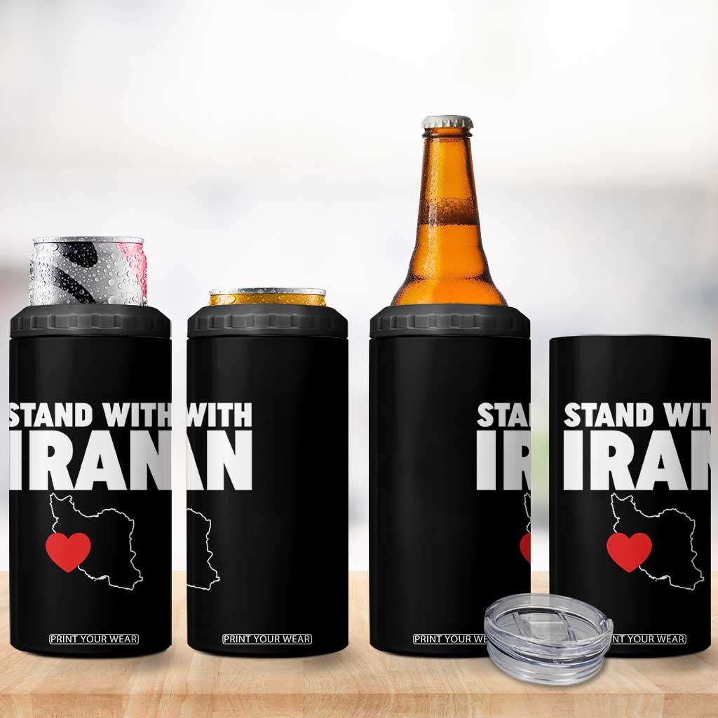 Free Iran Support Iranian MIGA 4 in 1 Can Cooler Tumbler TS14 Print Your Wear