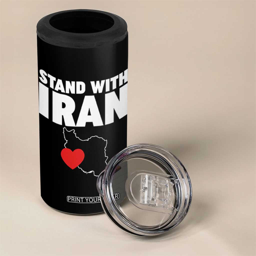 Free Iran Support Iranian MIGA 4 in 1 Can Cooler Tumbler TS14 Print Your Wear