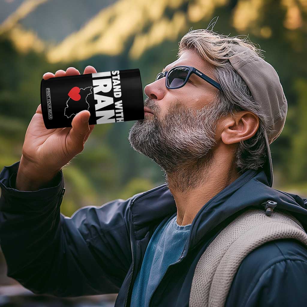 Free Iran Support Iranian MIGA 4 in 1 Can Cooler Tumbler TS14 Print Your Wear