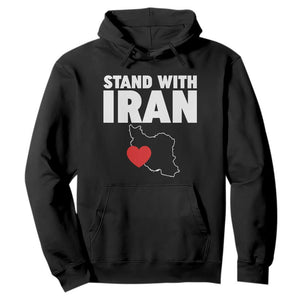 Free Iran Support Iranian MIGA Hoodie TS14 Black Print Your Wear