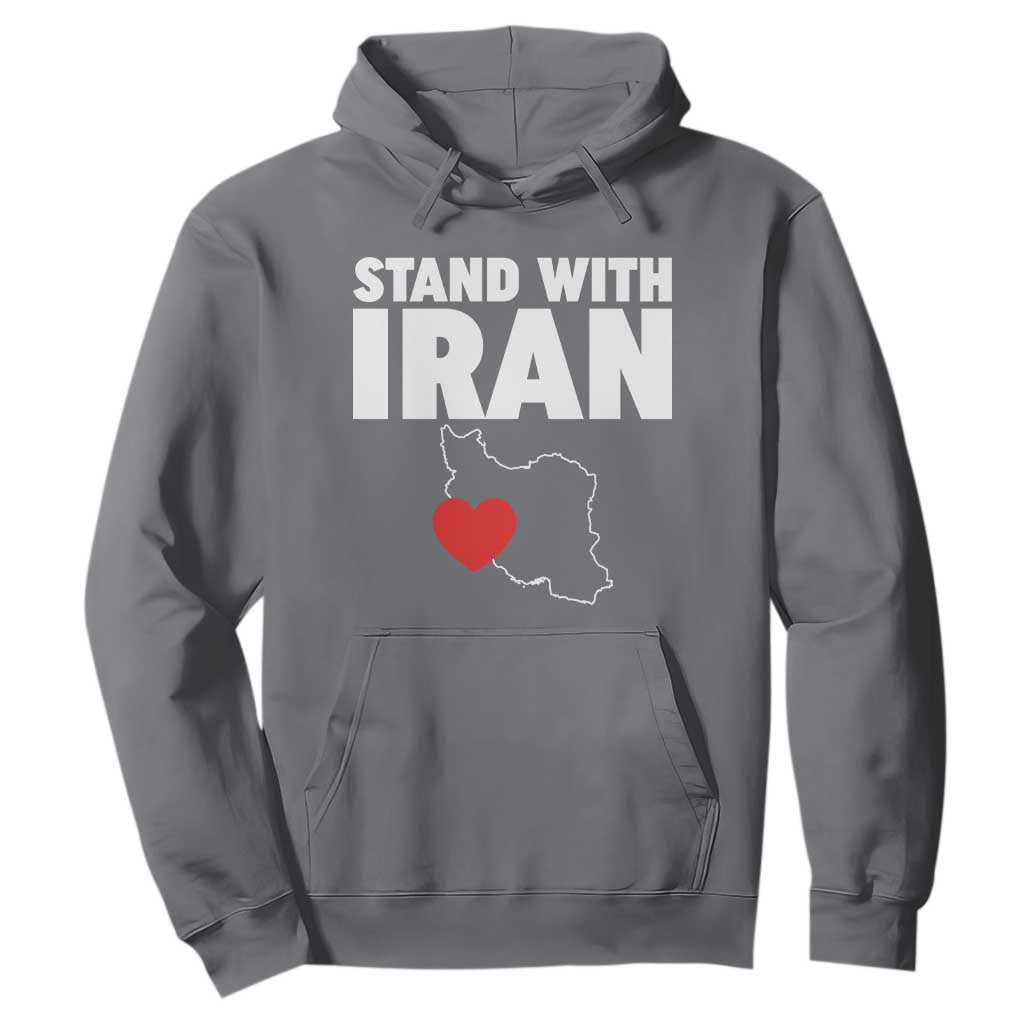 Free Iran Support Iranian MIGA Hoodie TS14 Charcoal Print Your Wear