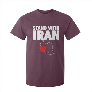 Free Iran Support Iranian MIGA T Shirt For Kid TS14 Maroon Print Your Wear
