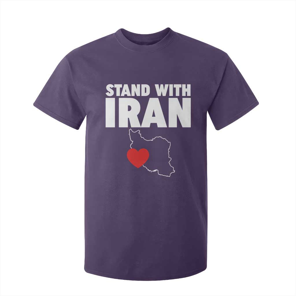 Free Iran Support Iranian MIGA T Shirt For Kid TS14 Purple Print Your Wear
