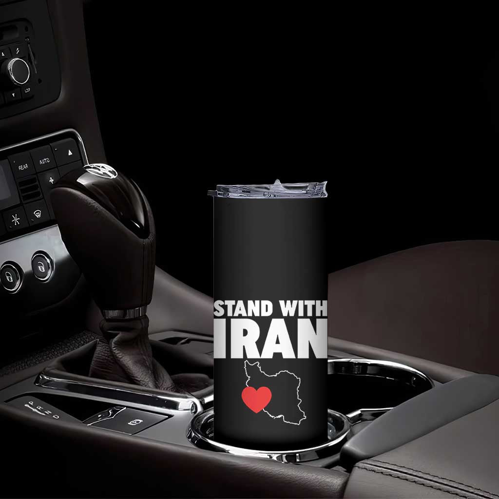 Free Iran Support Iranian MIGA Skinny Tumbler TS14 Print Your Wear